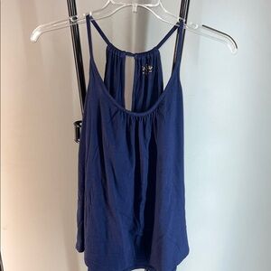 Lilly Pulitzer Navy Blue Spaghetti-Strap Camisole